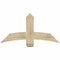 Ekena Millwork Bellingham Rough Sawn Timber Gable Bracket, Douglas Fir, 48"W x 24"H x 4"D x 6"F, 12/12 Pitch GBW048X24X0406BEL00RDF - alternate 1